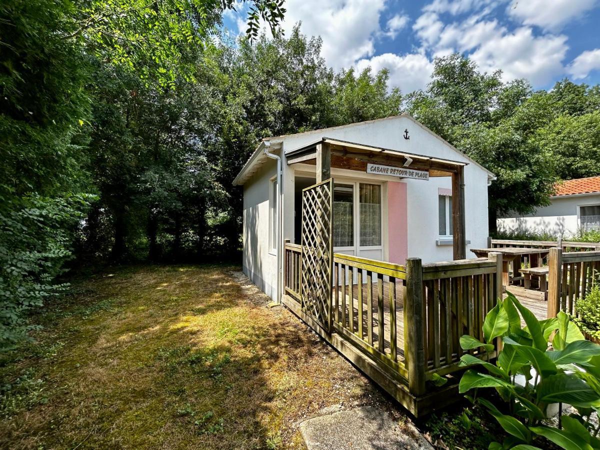 Les Cabanes Du Lac Vandré Exterior foto